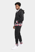 Paint Splatter Fleece Tracksuit
