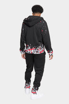 Paint Splatter Fleece Tracksuit
