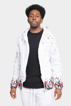 Paint Splatter Fleece Tracksuit