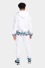 Paint Splatter Fleece Tracksuit