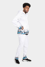 Paint Splatter Fleece Tracksuit