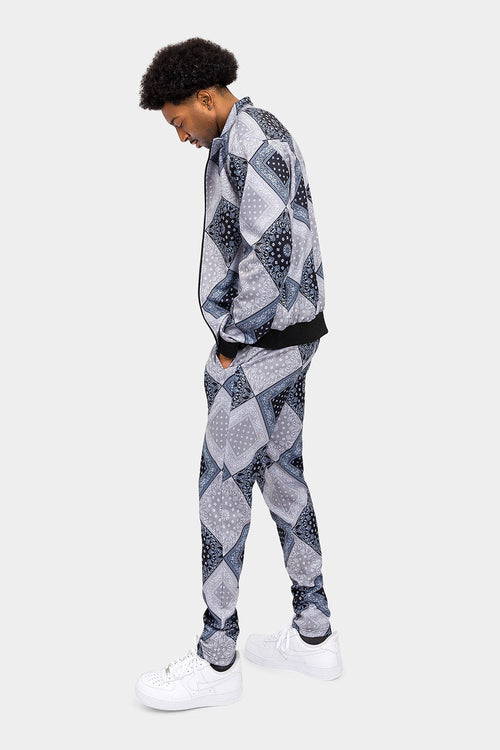 All Over Bandana Pattern Track Suit