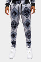 All Over Bandana Pattern Track Suit