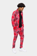 All Over Bandana Pattern Track Suit
