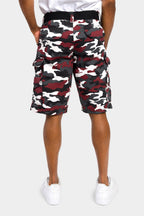 Essential Camo Relaxed Fit Chino Cargo Shorts