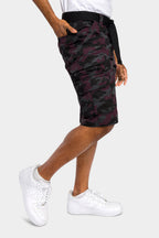 Essential Camo Relaxed Fit Chino Cargo Shorts