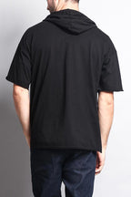 Men's Over Sized Hooded T-Shirt