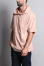 Men's Over Sized Hooded T-Shirt