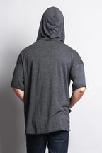 Men's Over Sized Hooded T-Shirt