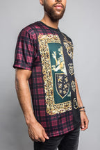 Plaid Mix Print T-Shirt