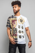 Plaid Mix Print T-Shirt