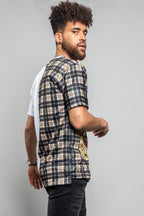 Plaid Mix Print T-Shirt