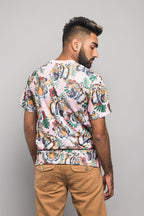 3D Savage Tiger Print T-Shirt