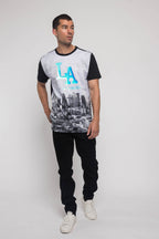 Iridescent Los Angeles City T-Shirt