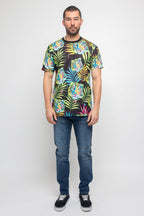 Colorful Floral Tiger T-Shirt