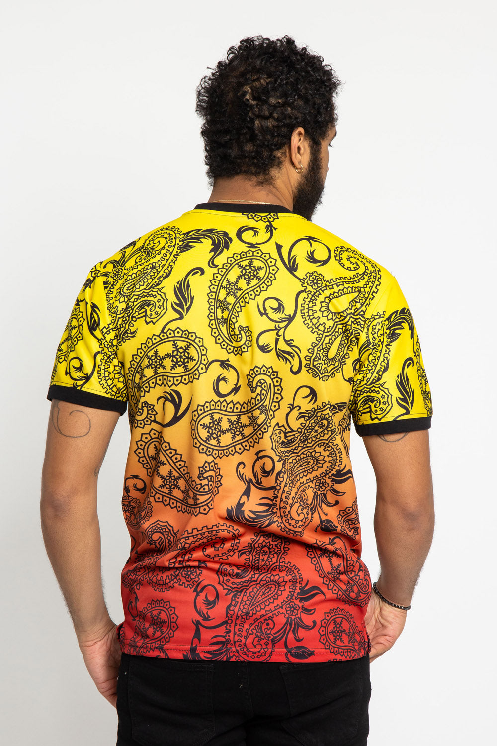 Paisley Gradient Ombre T-Shirt