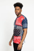 Multi Color Bandana T-Shirt