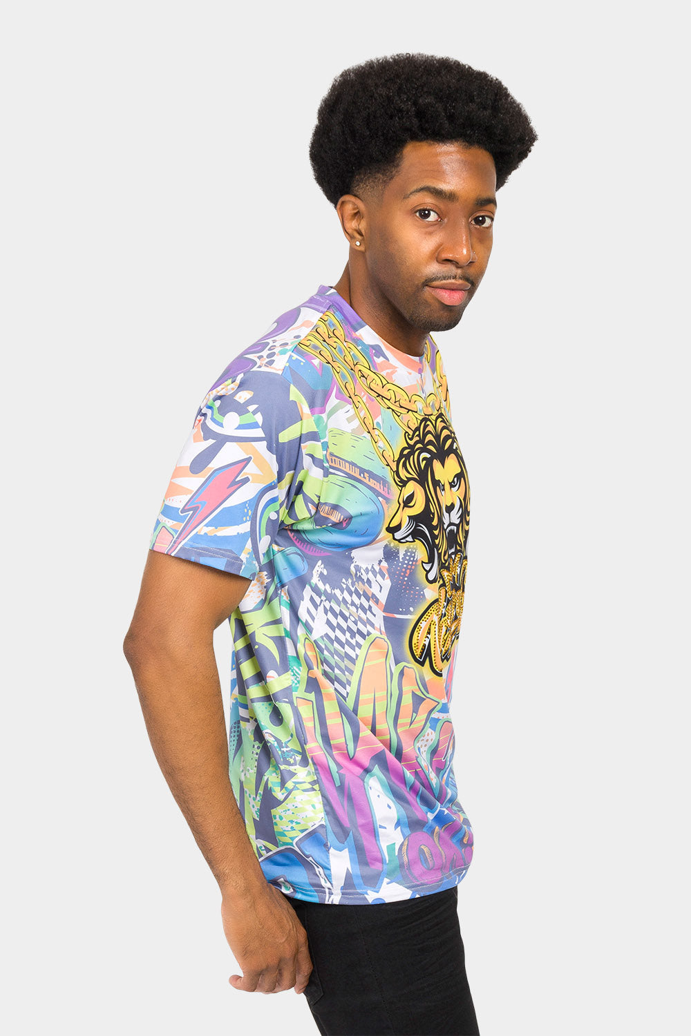 Lion King Gold Chain T-Shirt