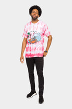 Skeleton Party Tie Dye T-Shirt
