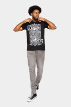 Rhinestone Studded King of Hearts T-Shirt