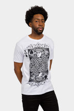 Rhinestone Studded King of Hearts T-Shirt
