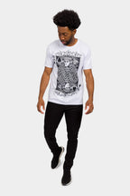 Rhinestone Studded King of Hearts T-Shirt