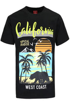 West Coast California Graphic T-Shirts