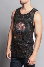 V Tiger King Tank Top