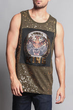 V Tiger King Tank Top