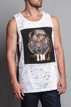 V Tiger King Tank Top