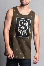 Chrome Money Tank Top