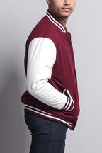 Men's Essential Letterman Varsity Jacket