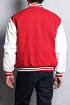 Men's Essential Letterman Varsity Jacket