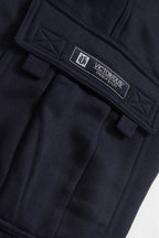 Victorious Men's Solid Fleece Heavyweight Cargo Sweat Pants
