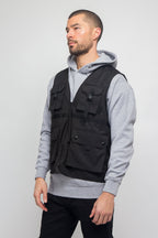 Utility Buckled Pocket Vest