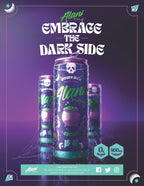 Sugar Free Energy Drink, Witch's Brew, 12oz Cans (6 Pack)