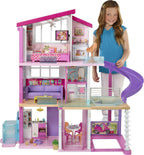 Barbie DreamHouse Dollhouse with 70+ Accessories Working Elevator Lights & Sounds