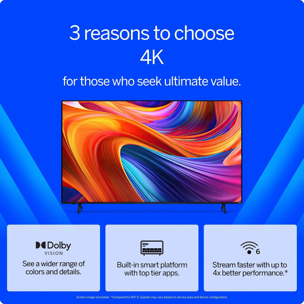 VIZIO 50" Class 4K UHD LED HDR Smart TV (V4K50M - 08)