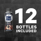 Core Power Elite Chocolate Protein Shake 42g, 14 Fl Oz, Pack of 12 - Workout Recovery Drink