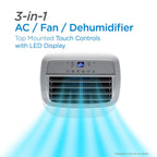 BLACK+DECKER 8000 BTU Portable Air Conditioner up to 350 Sq.Ft
