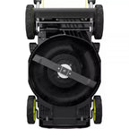 40V Brushless 20 in. Walk Behind Self Propelled Mower String Trimmer Leaf Blower with (2) Batteries and (2) Chargers