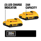 DEWALT 20V MAX 10-Tool Combo Kit with Batteries & Charger - Drill, Impact Driver, Blower, Flashlight, Speaker, Grinder, Saw, Vacuum