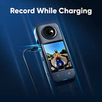 Insta360 X3 Motorcycle Kit- Waterproof 360 Action Camera with 1/2" 48MP Sensors