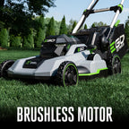 EGO Power+ LM2102SP-A 21-Inch 56-Volt Lithium-ion Self-Propelled Cordless Lawn Mower (2) 4.0Ah Battery and Rapid Charger Included
