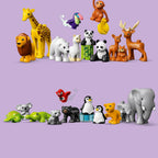 DUPLO Wild Animals of the World 10975 Building Toy Set (142 Pieces)