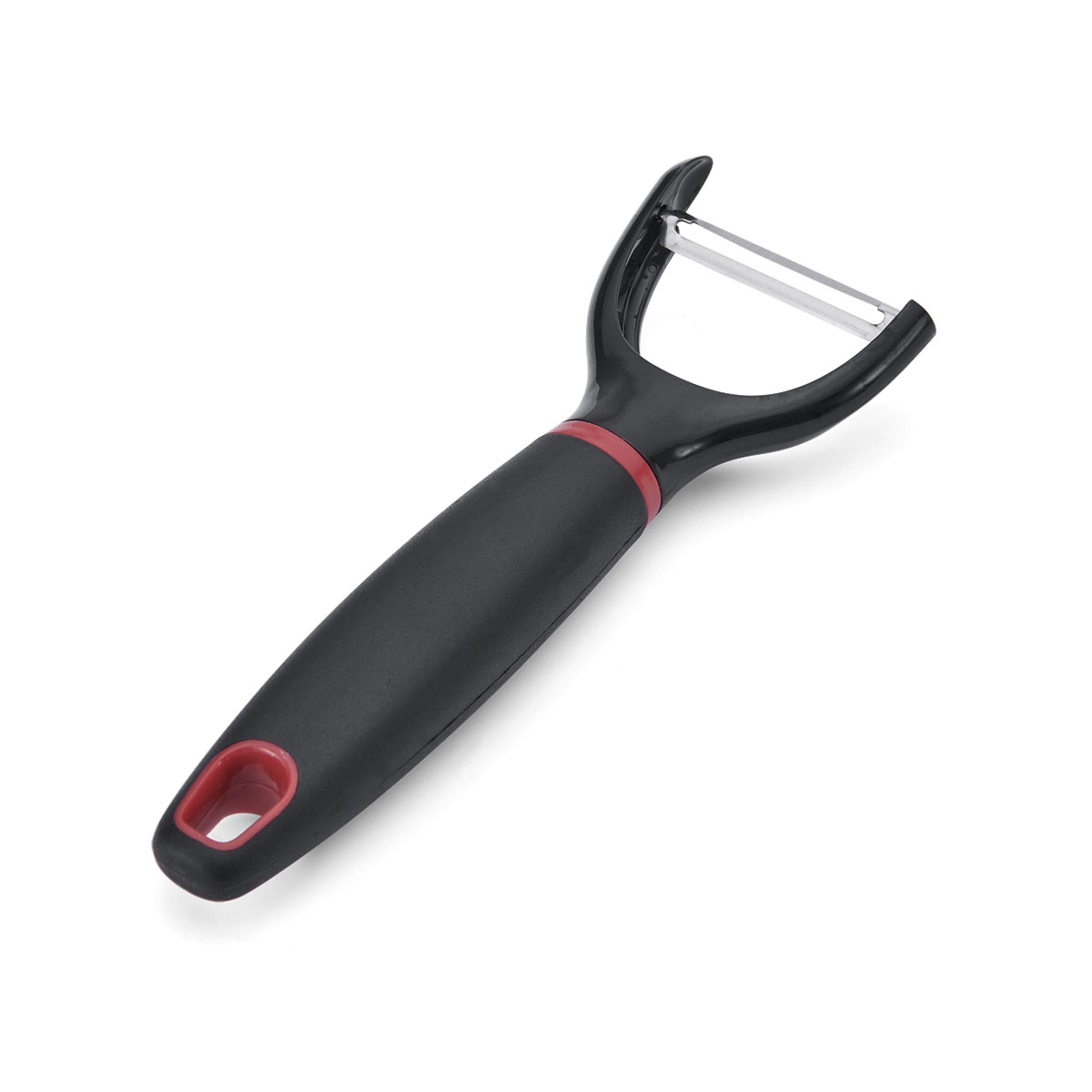 Stainless Steel Y Peeler in Black