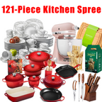 Limited-time Promotion 121-piece Kitchen Spree Meeting All The Needs Of The Kitchen
