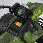 Fisher-Price Power Wheels Jurassic World Dino Racer Ride-On ATV, 6 MPH Green Dinosaur Toy