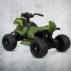 Fisher-Price Power Wheels Jurassic World Dino Racer Ride-On ATV, 6 MPH Green Dinosaur Toy