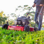 Hyper Tough 20" Gas Push Lawn Mower with 125cc Briggs & Stratton Engine, Prime N Pull Start, 5-Position Height Adjustment